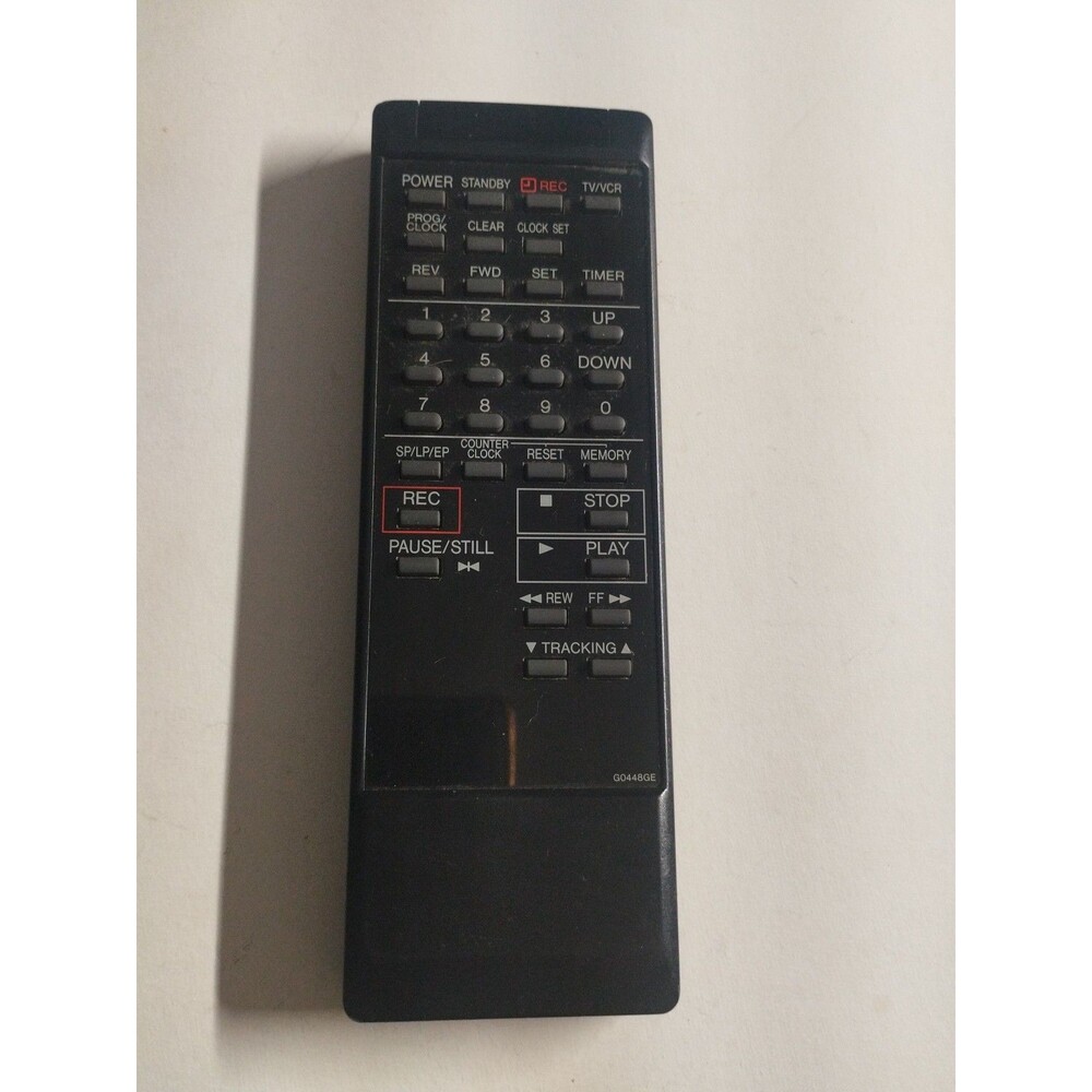 SHARP G0448GE - VCR Remote Control - Tested & Works